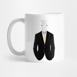 Unicorn in Suit Mug
